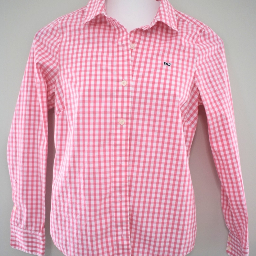Vineyard Vines cotton woman shirt size 0